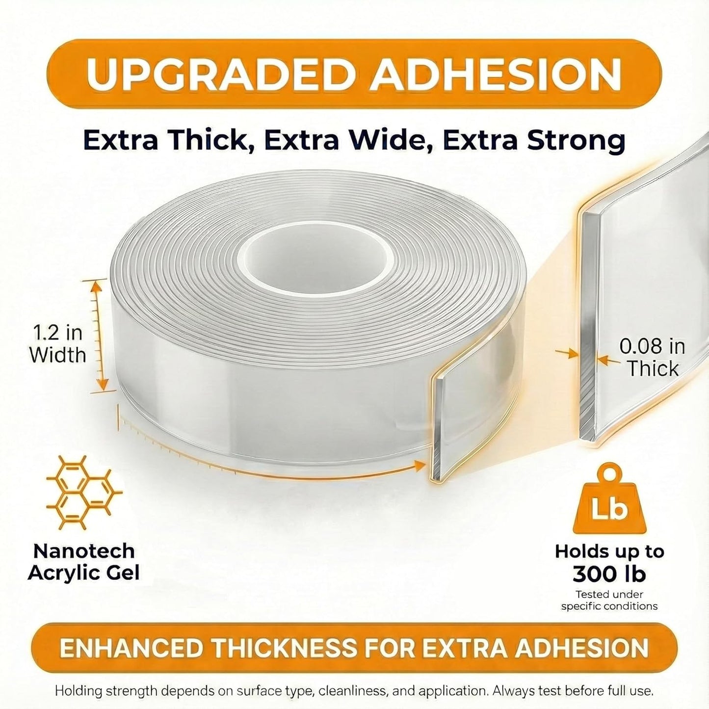 Mendyl double sided tape